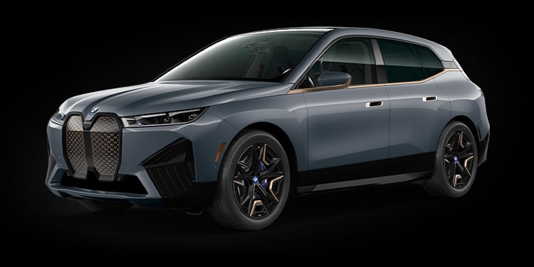 Side angled view of the iX M60