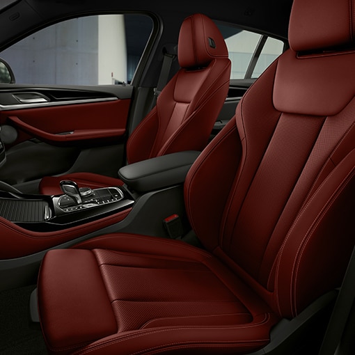 Standard Sport Seats clad in luxurious SensaTec upholstery
